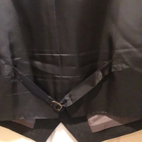 Theory Men’s Grey Wool Waist Coat / Vest- Size XXL (fits 46-48R) - Picture 7 of 8